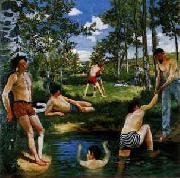 Frederic Bazille Summer Scene Spain oil painting reproduction
